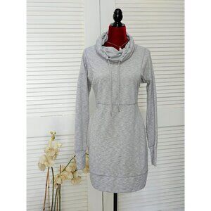 Athleta Women's Grey Polyester Gym to Street Dress Size S 1811